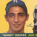 1955 Sandy Koufax Rookie Card
